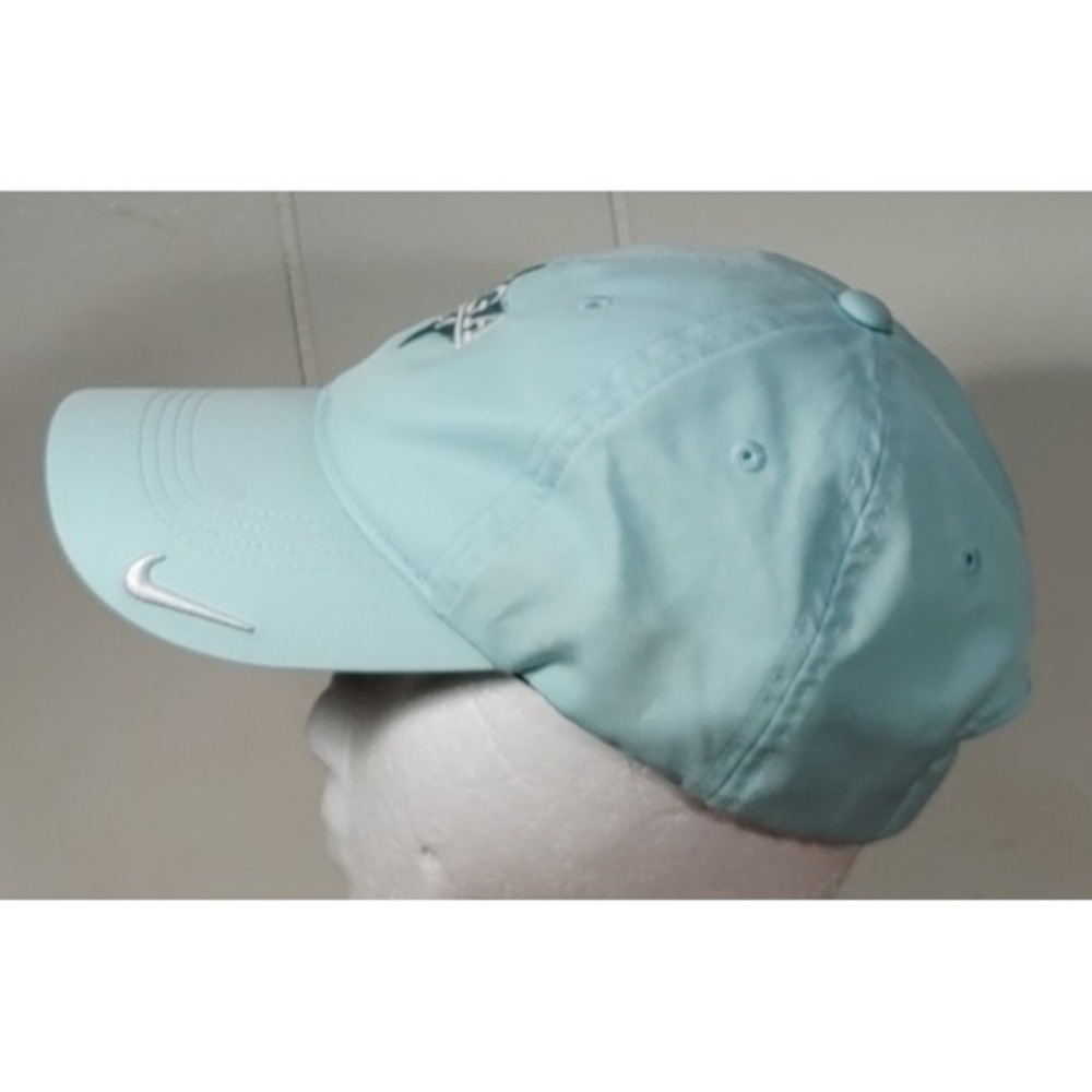 Nike Golf Performance Hat Cap Adjustable Lightweight Green Embroidered WTGA - Picture 3 of 16